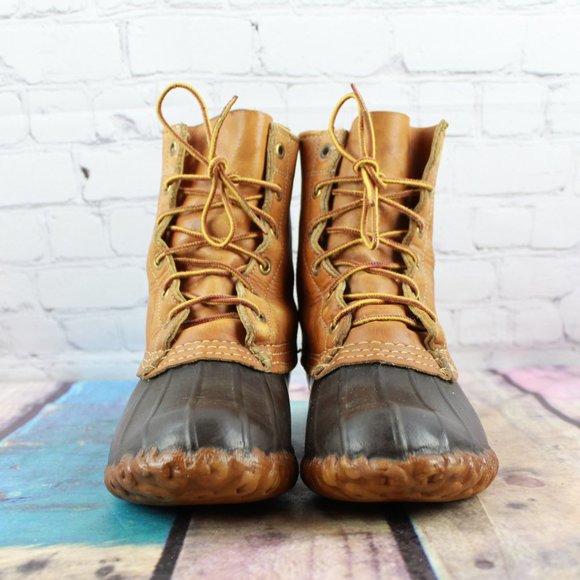 VTG LL Bean Maine Hunting Shoe Duck Boots Size 9 - Picture 4 of 8